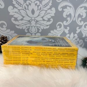 National Geographic 1981 Full Year Set